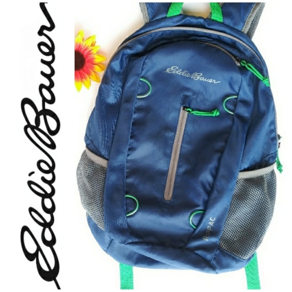 Eddie Bauer Bags Eddie Bauer Travel Backpack Rippac Blue Green